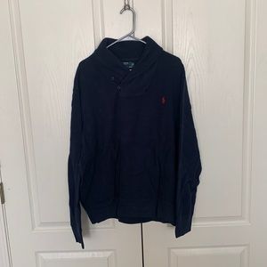Polo by Ralph Lauren Men’s Sweater- Navy Blue- XXL- Perfect Condition!